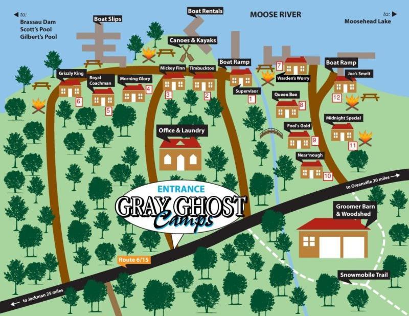 Gray Ghost Camps Hotel Rockwood ห้อง รูปภาพ